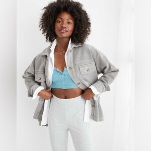 AERIE LUXE TRUCKER JACKET